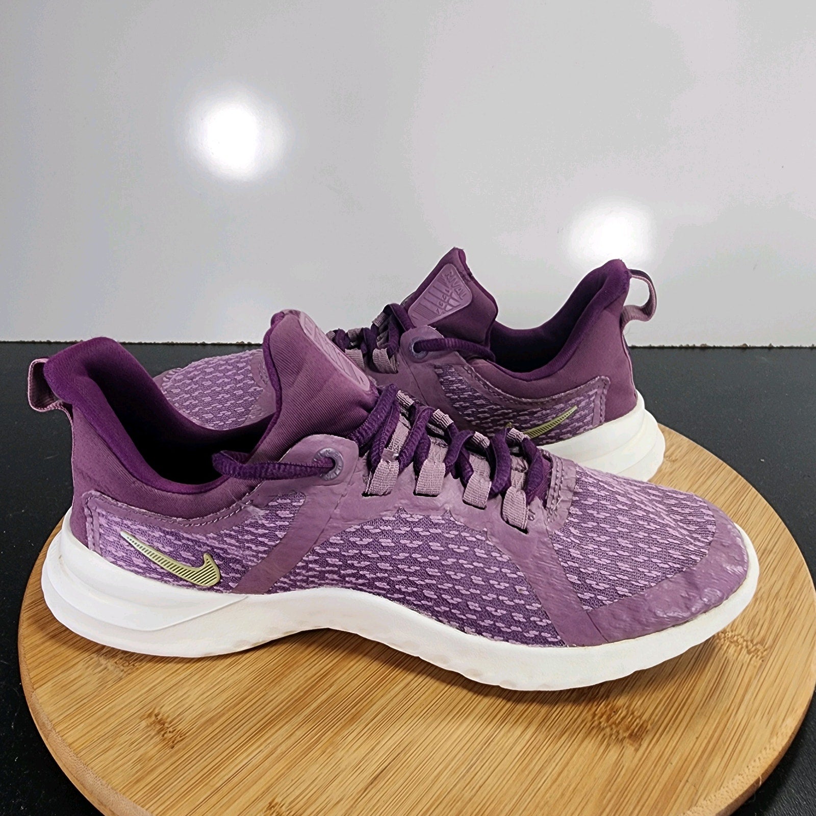 Nike Renew Rival Sz 5.5 Youth=6.5Womens 009339 Purple Running Trainers Sneakers