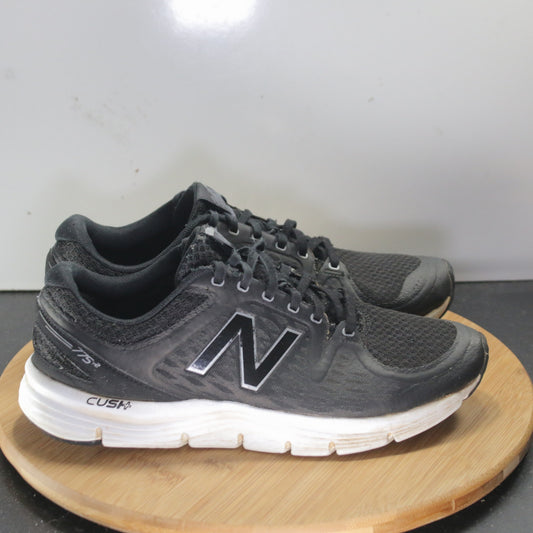 New Balance Cush 775v2 Sz 8.5 Mens 008340 Black White Running Athletic Sneakers