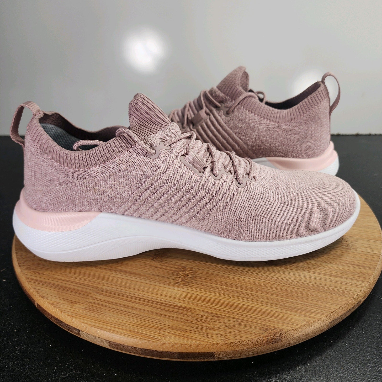 Women's FootJoy Flex XP Low Sz 8 009931 Pink Knit Casual Walking Sneakers Shoes