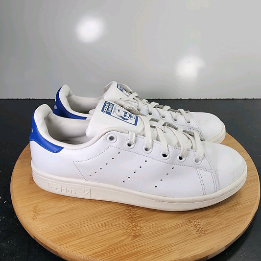 Sz 6Youth Fit 7.5Women's Adidas Stan Smith 010264 White Leather Running Sneakers