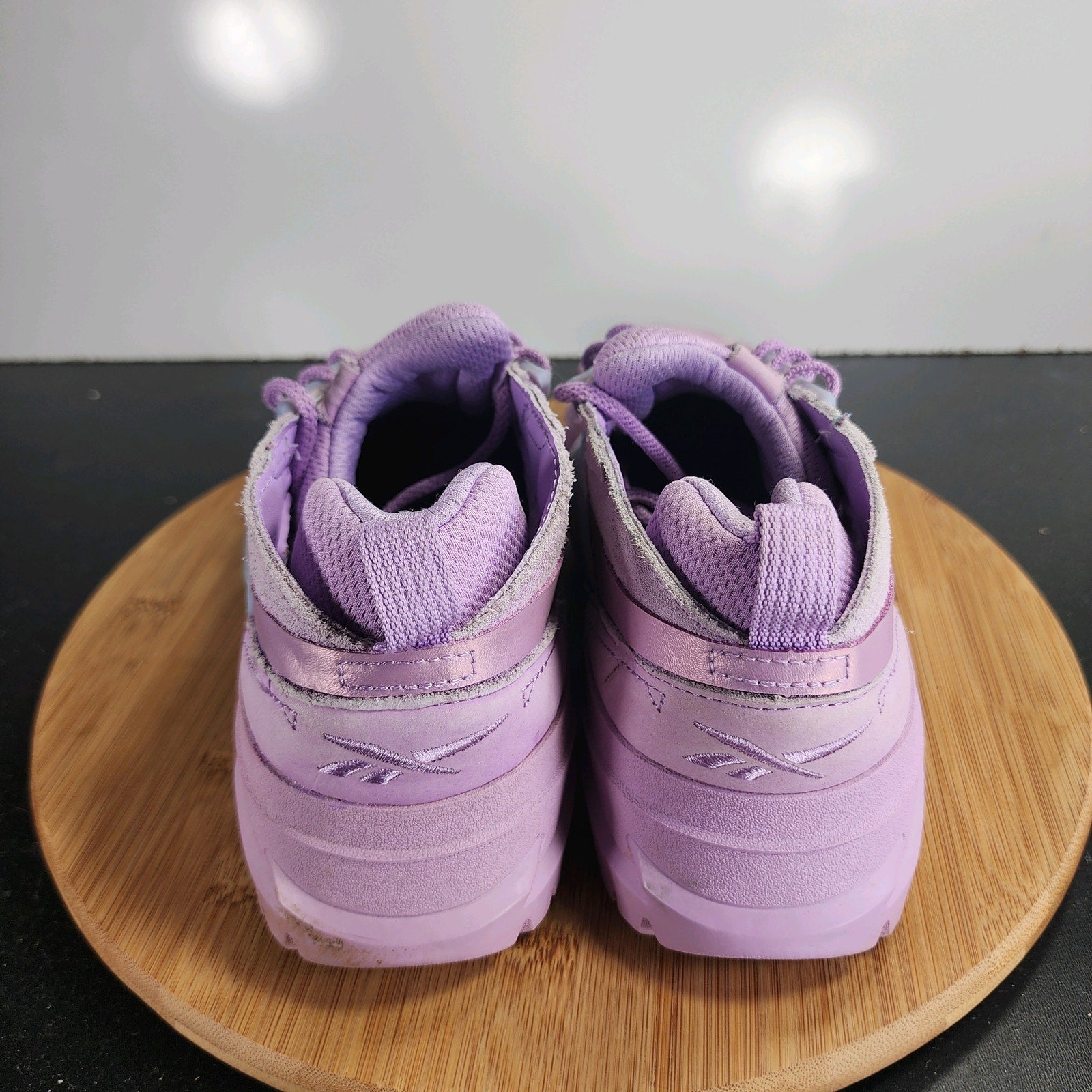 Reebok Club C Cardi V2 Sz 8.5 Womens 009609 Purple Leather Casual Sneakers Shoes