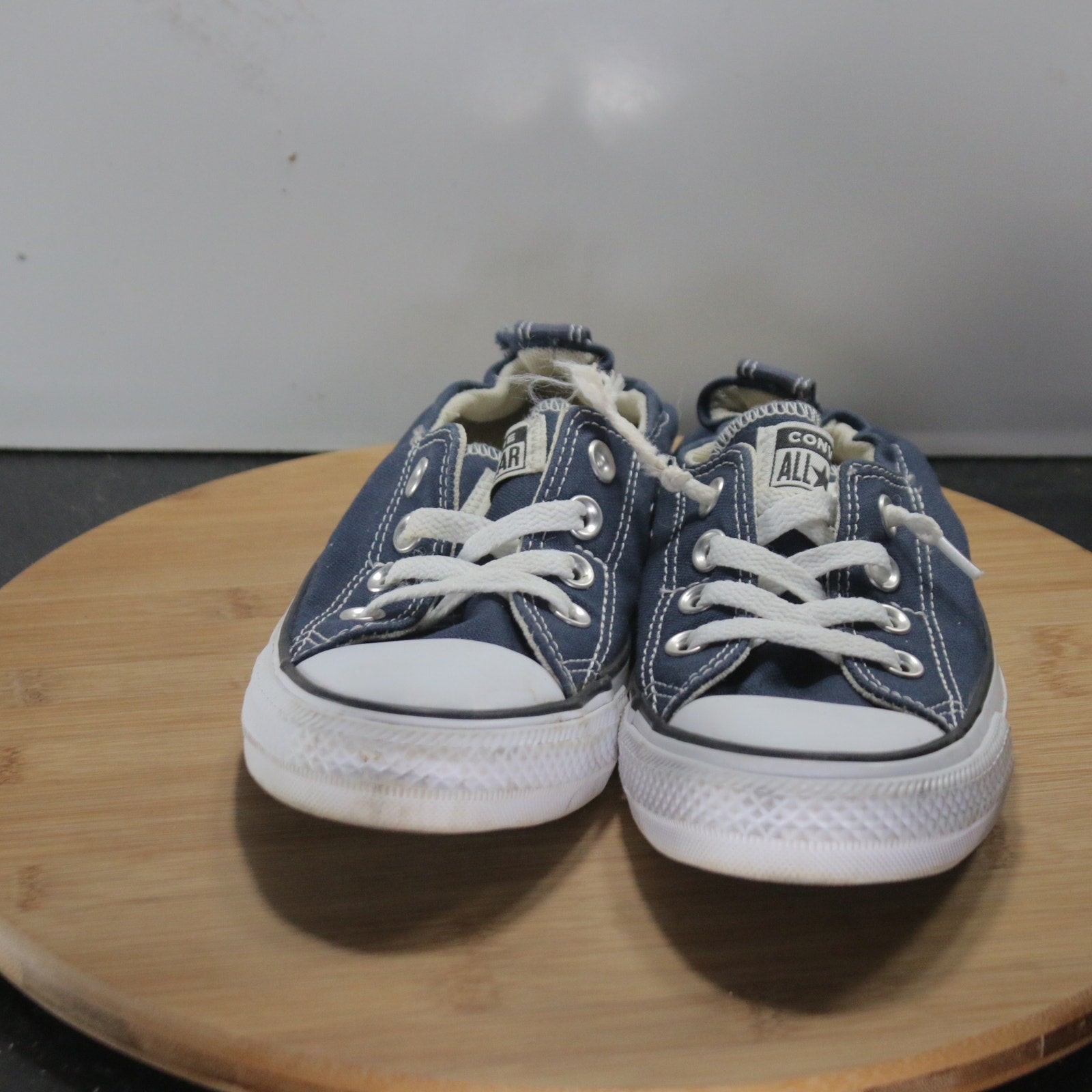 Converse Chuck Taylor All Star Low Sz 7 Womens 008779 Blue White Casual Sneakers