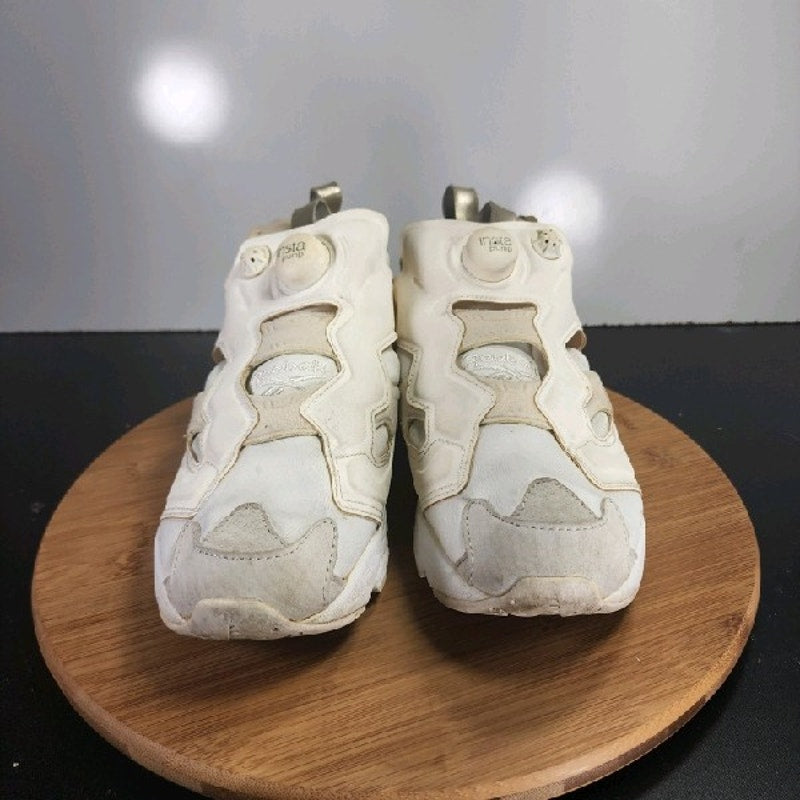 Reebok Instapump Fury Classic Low Sz 8Womens 009019 White Running Sneakers Shoes