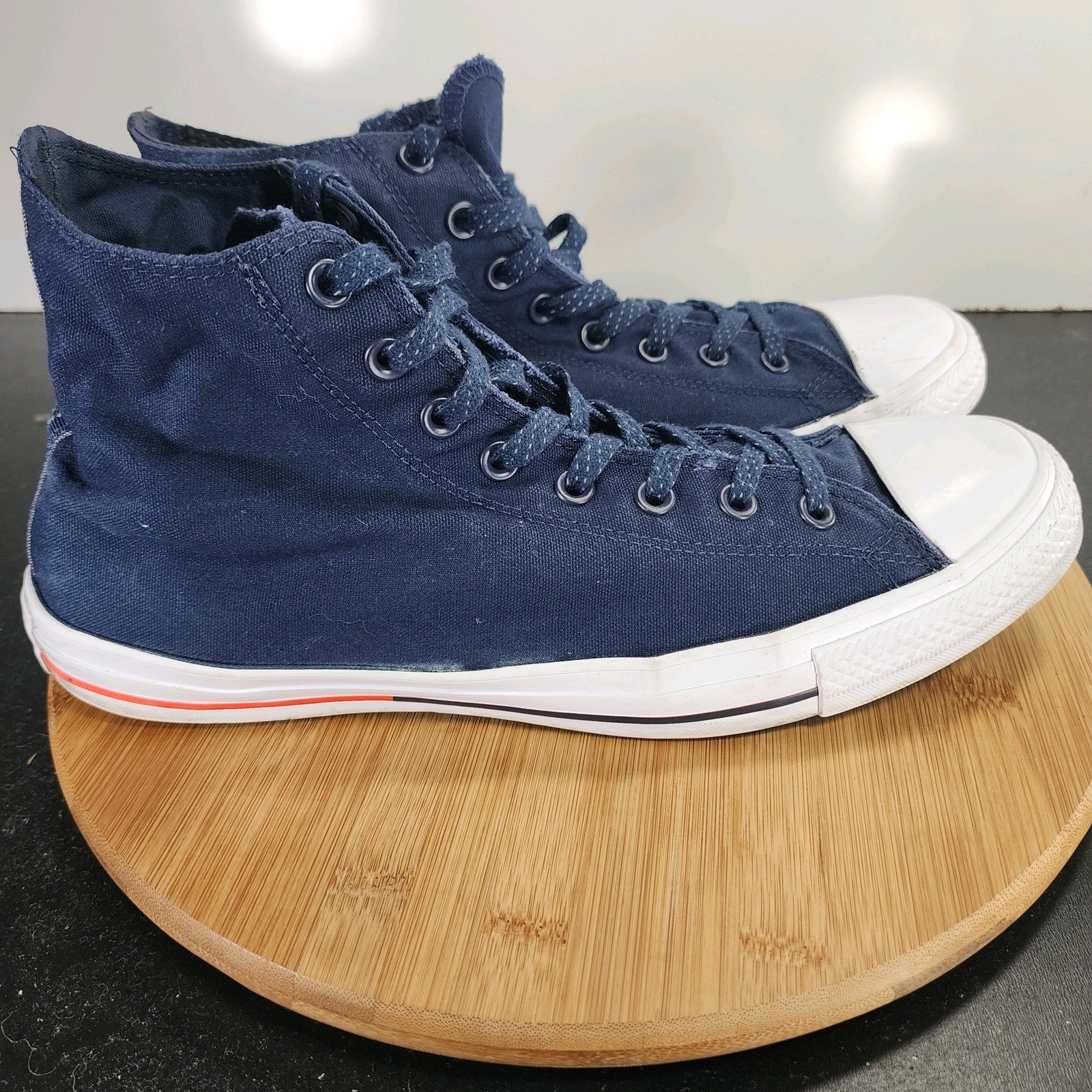 Converse Chuck Taylor All Star Sz 13.5 Womens 009456 Blue Canvas Sneakers Shoes