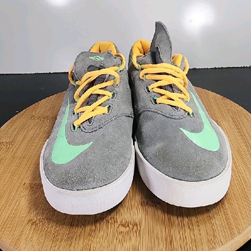 Nike KD Vulc Low Sz 6 Youth=7.5Womens 009130 Green Orange Running Sneakers Shoes