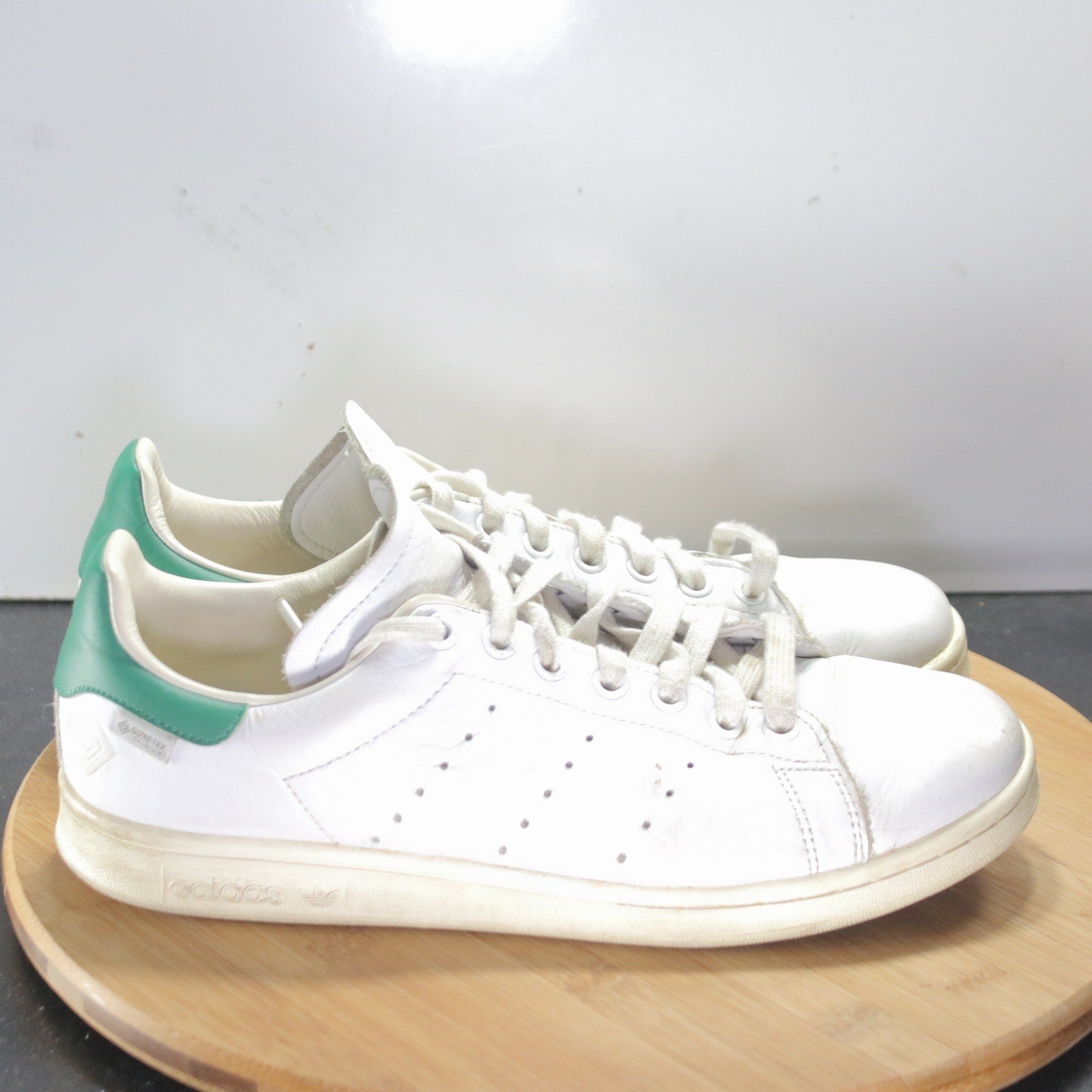 adidas Stan Smith Low Size 8 Mens 008382 White Green Running Athletic Sneakers