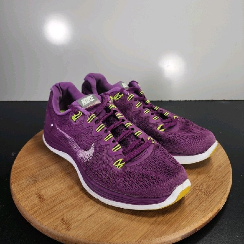 Nike LunarGlide 5 Low Sz 8.5Womens 008931 Purple White Running Training Sneakers