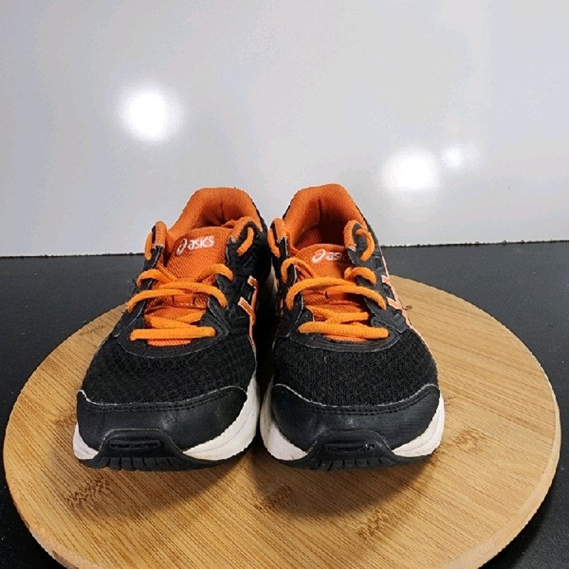 ASICS Jolt 3 Low Sz 5 Womens 009286 Black Orange Running Athletic Sneakers Shoes