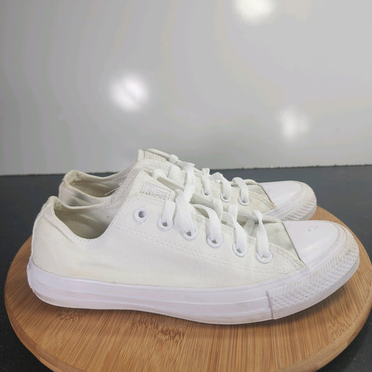 Women's Converse Chuck Taylor All Star Sz 8 009999 Triple White Casual Sneakers