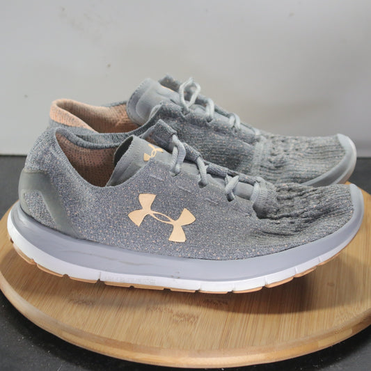 Under Armour Speedform Low Sz 11 Womens 008788 Gray Running Sneakers Shoes