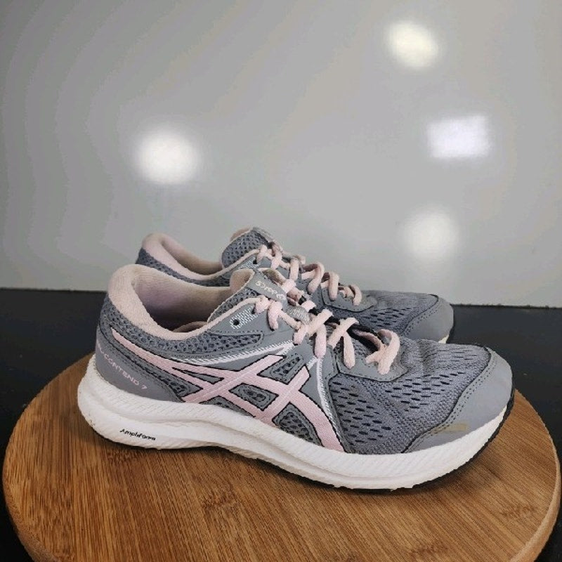 ASICS GEL-Contend 7 Low Sz 7 Womens 008953 Rock Pink Salt Running Sneakers