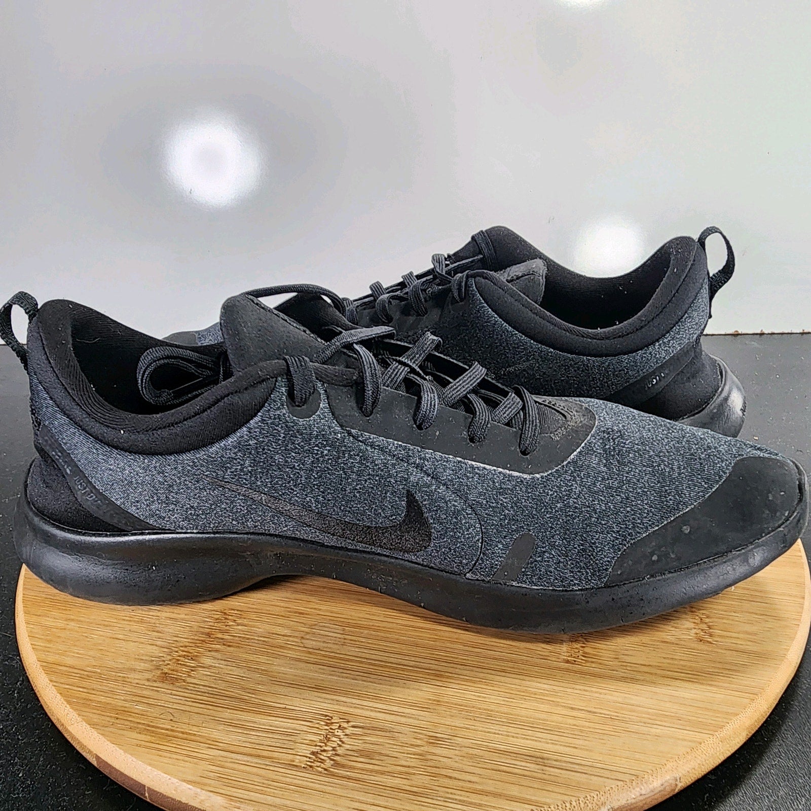 Nike Flex Experience RN Sz 11.5 Mens 009535 Black Canvas Running Sneakers Shoes