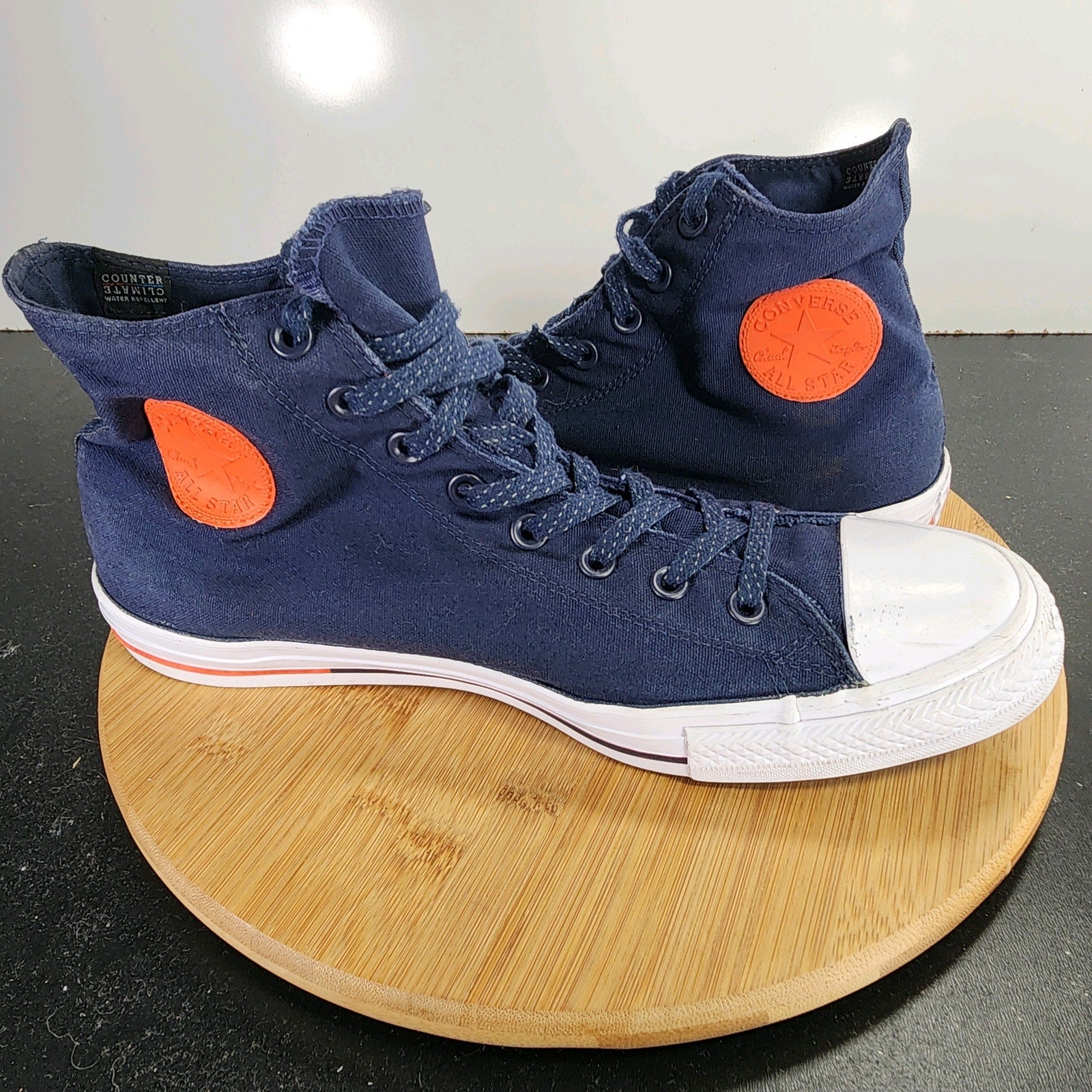 Converse Chuck Taylor All Star Sz 13.5 Womens 009456 Blue Canvas Sneakers Shoes