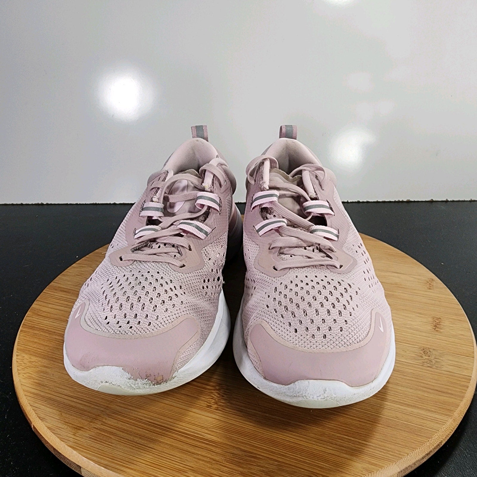 Nike React Miler 2 Low Sz 8.5Womens 009423 Rose Pink Plum Chalk Running Sneakers