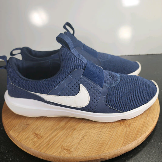 Men's Nike AD Comfort Slip-On Sz 11 009828 Blue Mesh Running Casual Sneakers