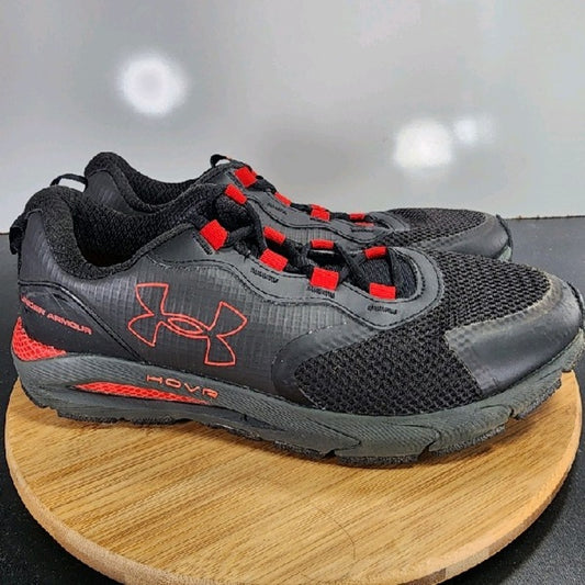 Under Armour Hovr Sonic STRT Sz 12 Mens 009272 Black Red Athletic Sneakers Shoes