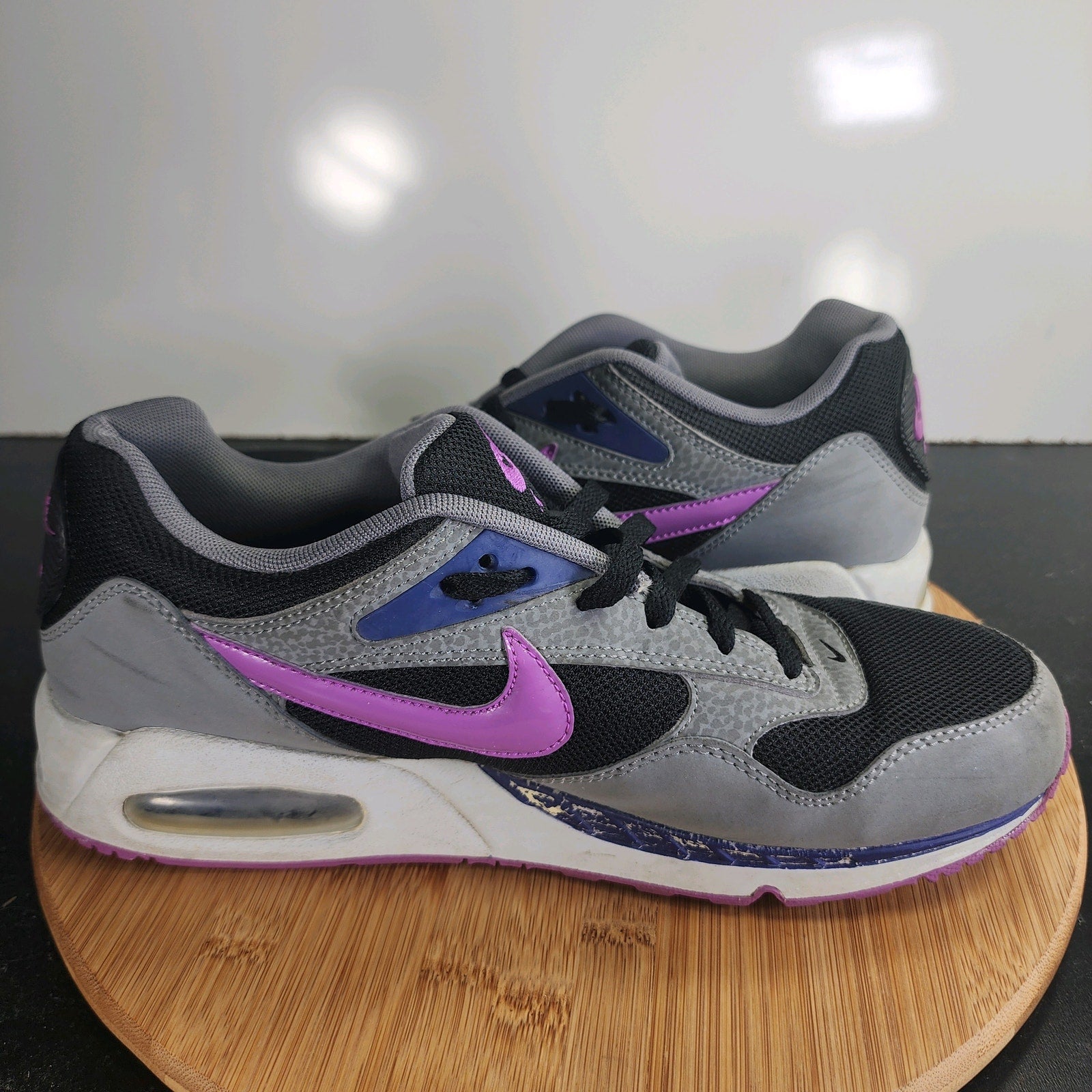 Women's Nike Air Max Correlate Sz 11.5 010082 Gray Black Mesh Running Sneakers