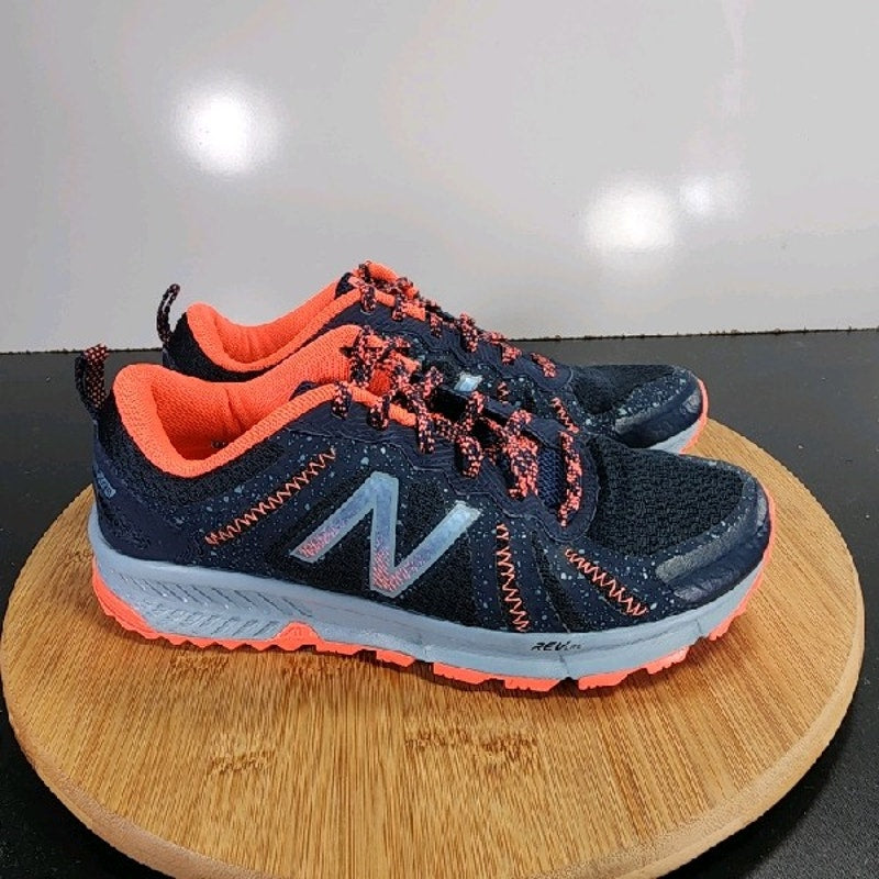 New Balance 590 Fuel Core Low Sz 6 Womens 009284 Blue Orange Running Sneakers