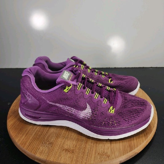 Nike LunarGlide 5 Low Sz 8.5Womens 008931 Purple White Running Training Sneakers