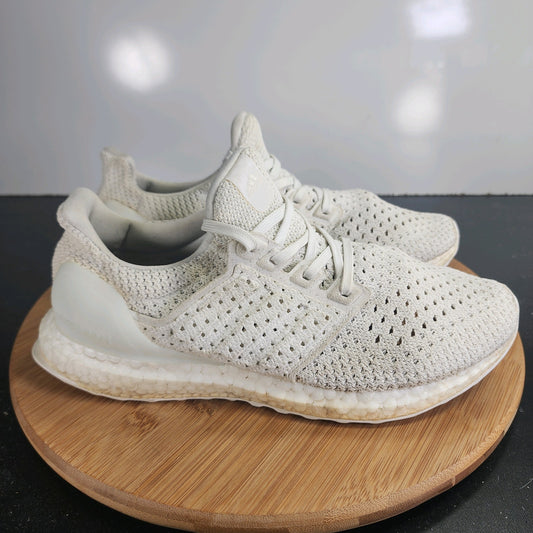 Sz 7 Youth Fit 8.5Women's adidas Ultraboost 009858 White Knit Running Sneakers