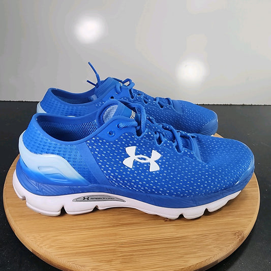 Women's Under Armour Charged Bandit 3 Sz 10.5 010187 Blue Mesh Running Sneakers