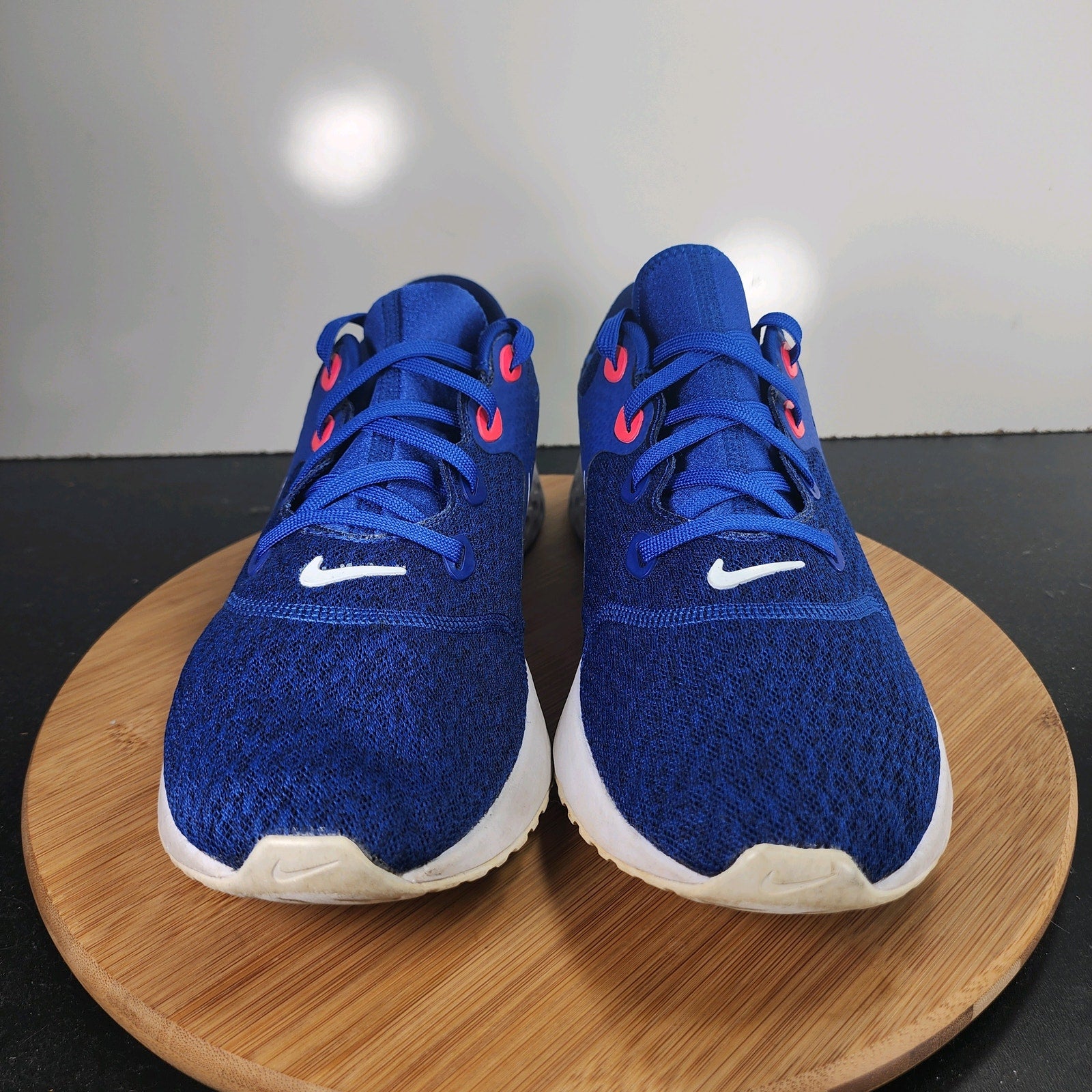 Men's Nike Legend React Low Sz 11.5 010074 Blue Mesh Running Training Sneakers