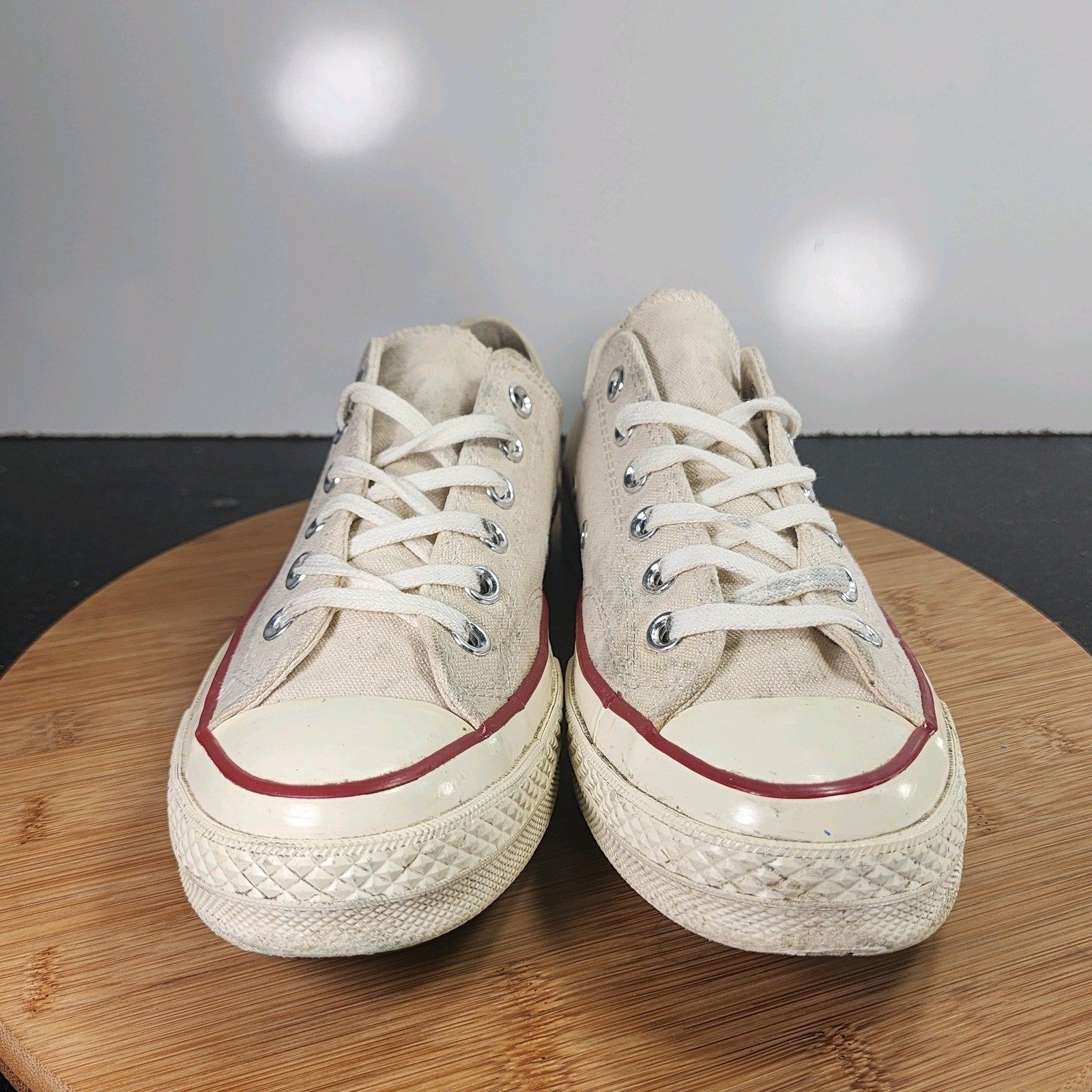 Women's Converse Chuck Taylor All Star Sz 8 010176 White Canvas Casual Sneakers