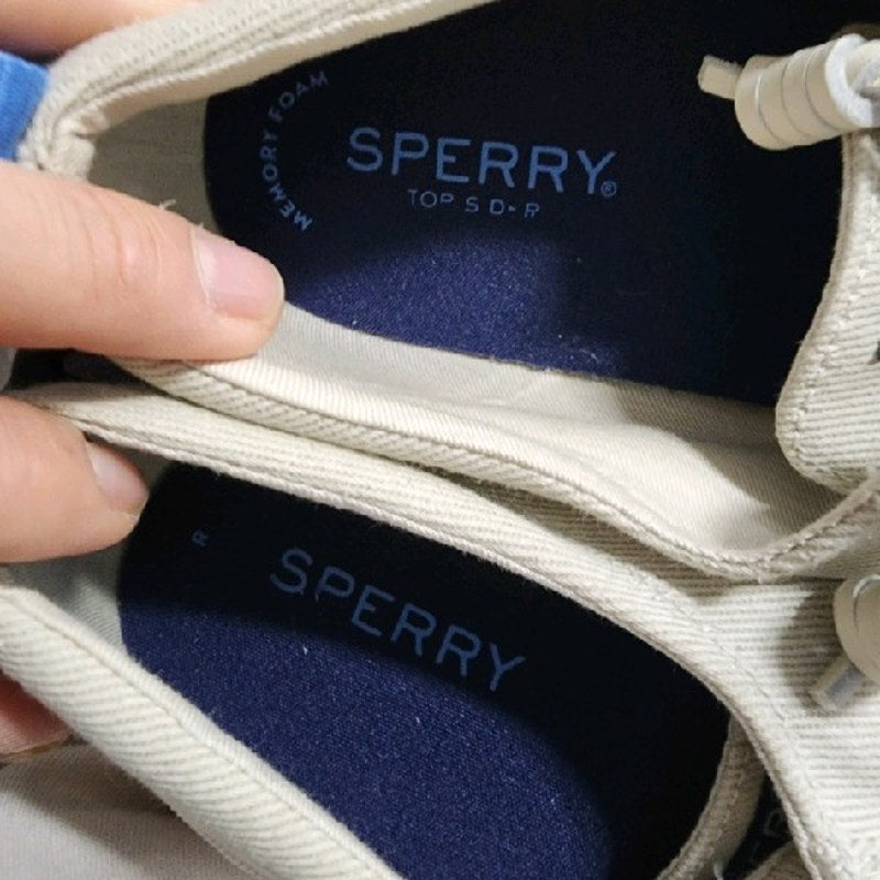 Sperry Top-Sider Low Sz 9 Womens 009298 Gray Blue Casual Sneakers Shoes