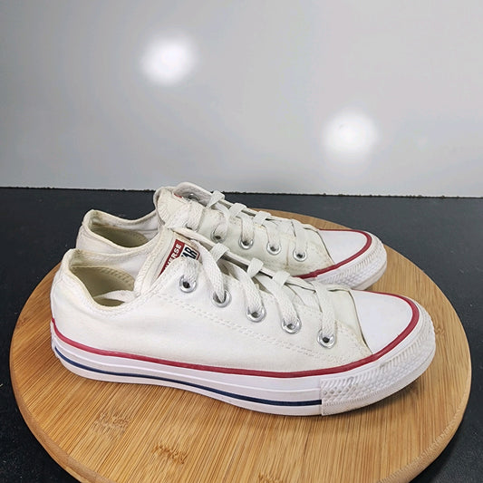 Women's Converse Chuck Taylor All Star Sz 6 010164 White Canvas Casual Sneakers