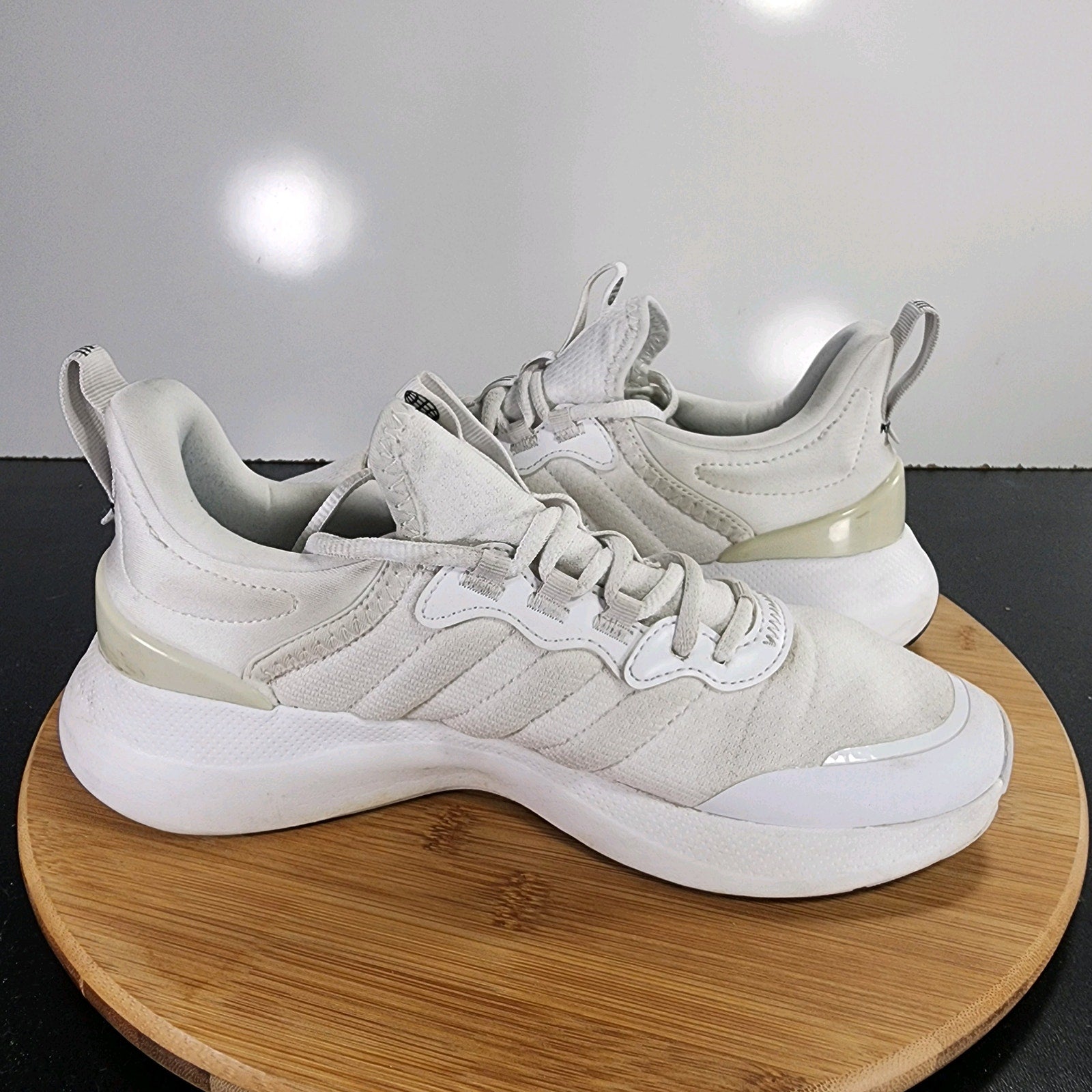 adidas Puremotion Super Low Sz 7.5 Womens 009369 White Running Sneakers Shoes