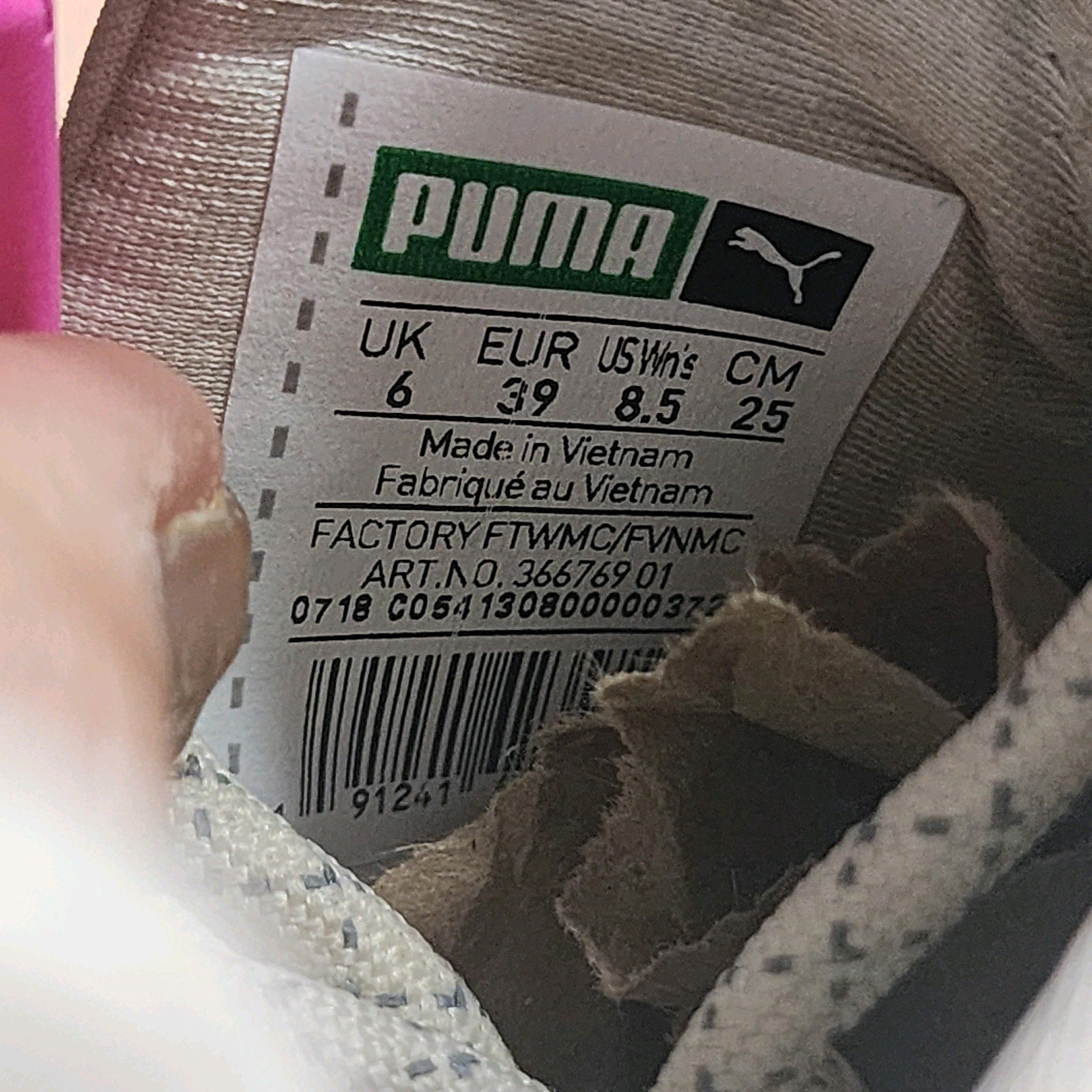 PUMA Muse Maia Low Sz 8.5Womens 009521 Beige Knit Running Trainers Sneakers