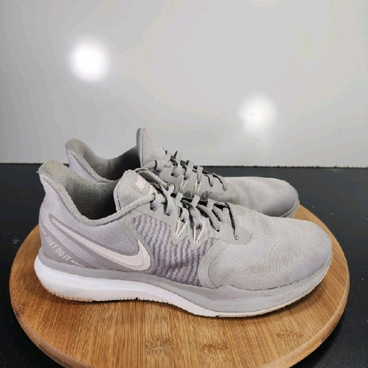 Nike In-Season TR 8 Low Sz 8 Womens 009028 Gray White Running Trainers Sneakers