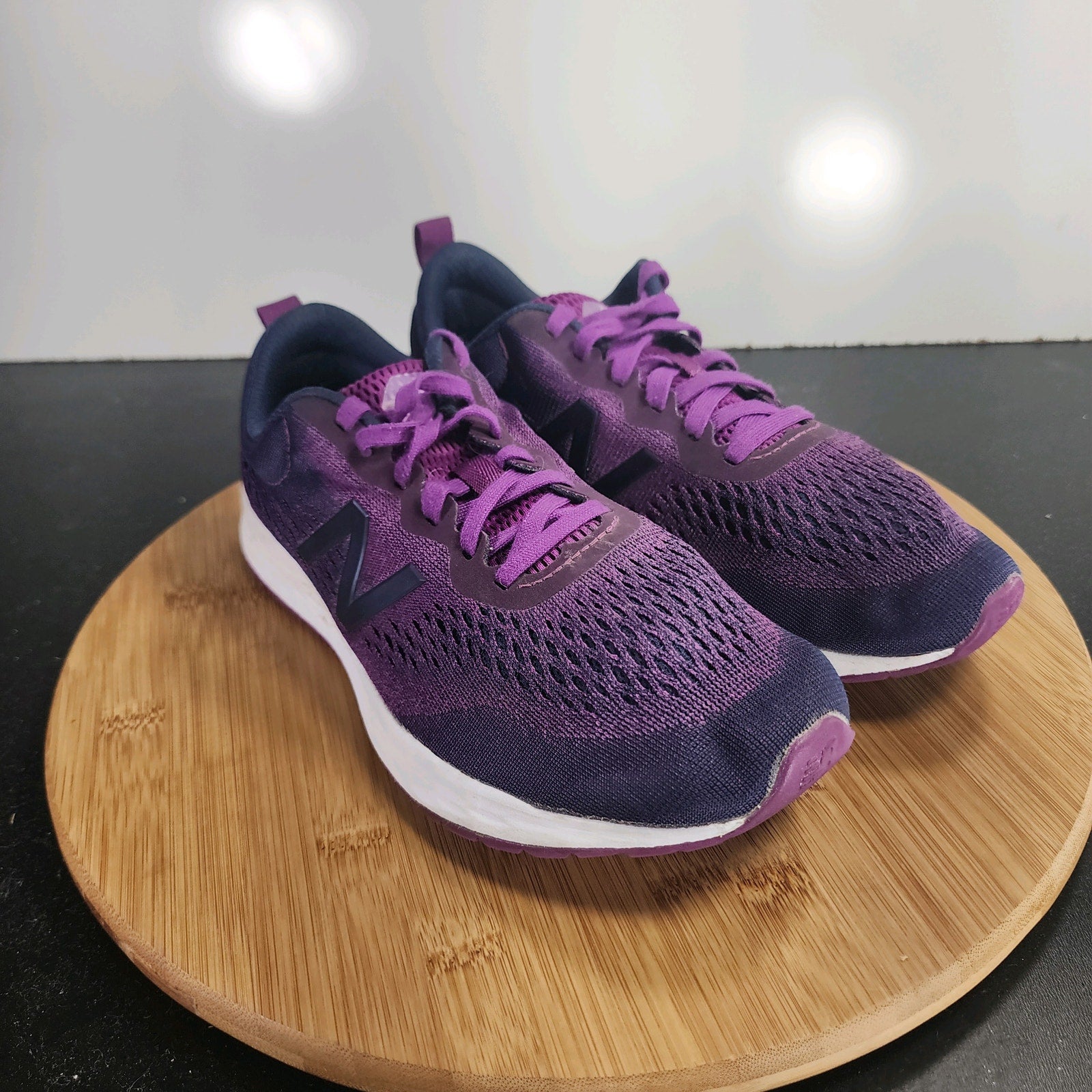 New Balance Fresh Foam Arishi Sz 7.5 Womens 009652 Purple Running Sneakers Shoes