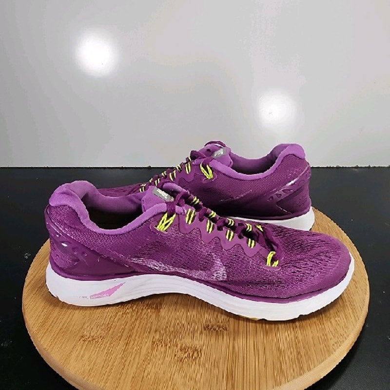 Nike LunarGlide 5 Low Sz 8.5Womens 008931 Purple White Running Training Sneakers