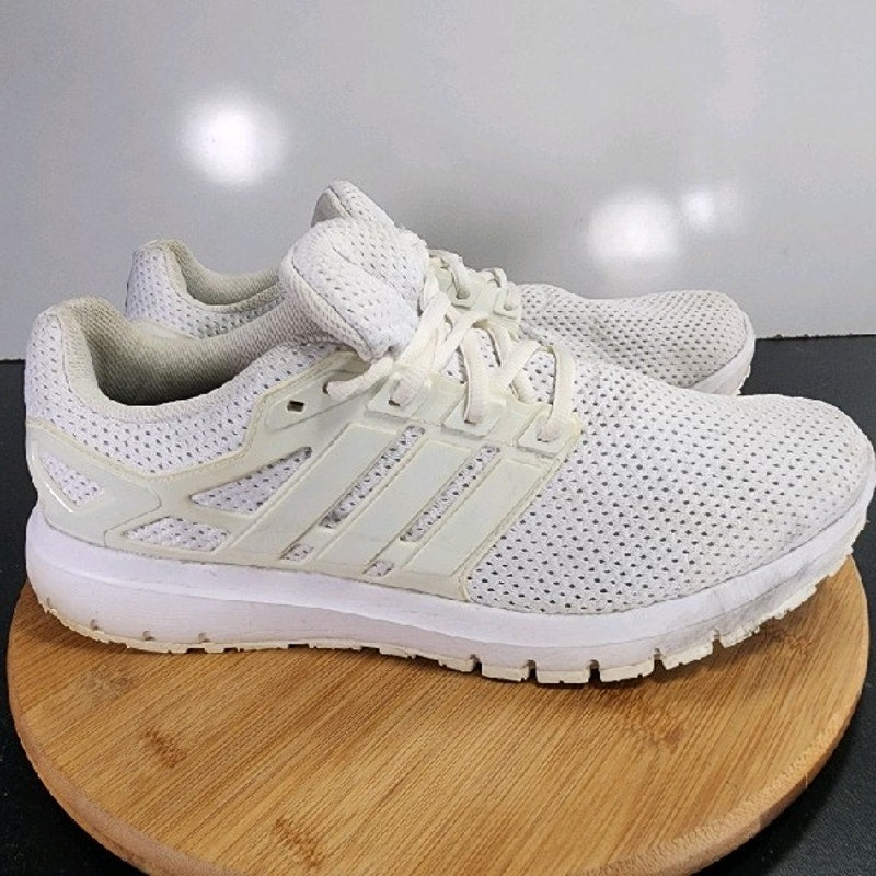 adidas Energy Cloud WTC Low Sz 12Mens 009277 Triple White Running Sneakers Shoes