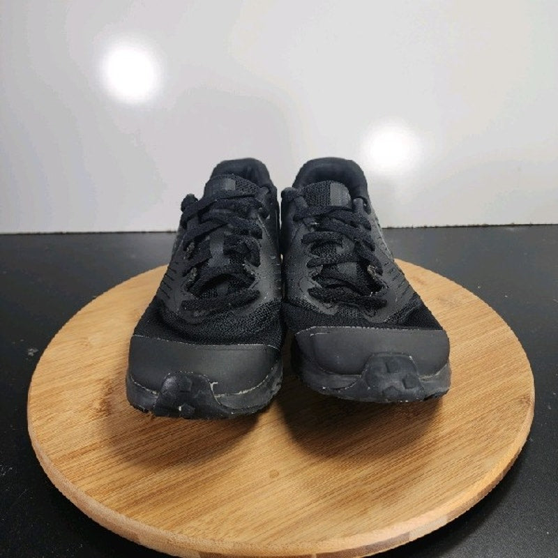 Nike Star Runner Low Sz 6.5 Youth=7.5Womens 008937 Triple Black Running Sneakers