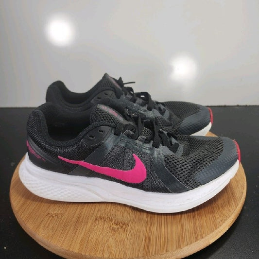 Nike Run Swift Sz 9.5 Womens 009010 Black Pink Running Trainers Sneakers Shoes