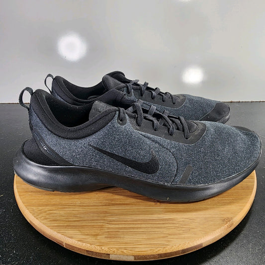 Nike Flex Experience RN Sz 11.5 Mens 009535 Black Canvas Running Sneakers Shoes