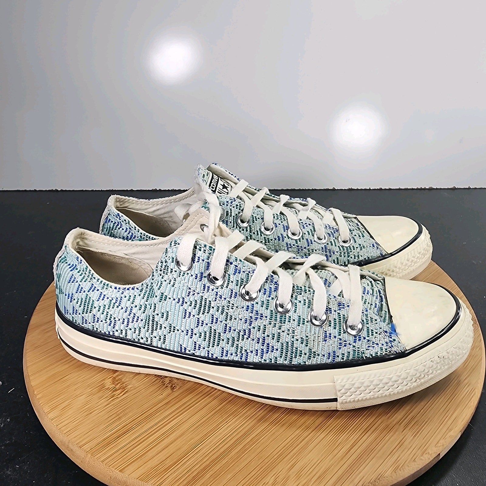 Women's Converse Chuck Taylor All Star Sz 9 010177 Blue Canvas Casual Sneakers