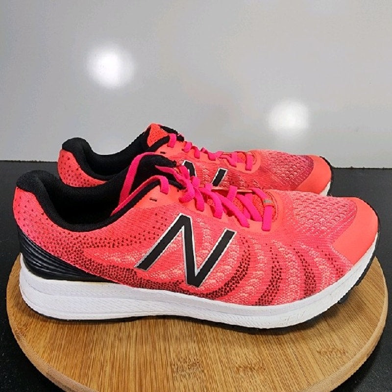 New Balance Vazee Rush Low Sz 12 Womens 009318 Coral Pink Black Running Sneakers