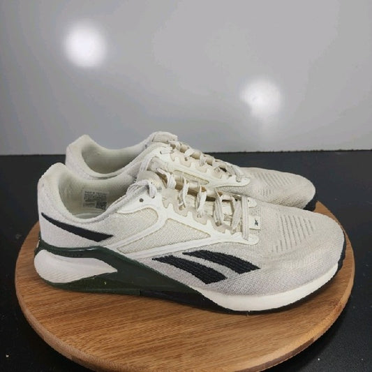 Reebok Nano X2 Low Sz 7.5Mens 009036 White Black Running Athletic Sneakers Shoes