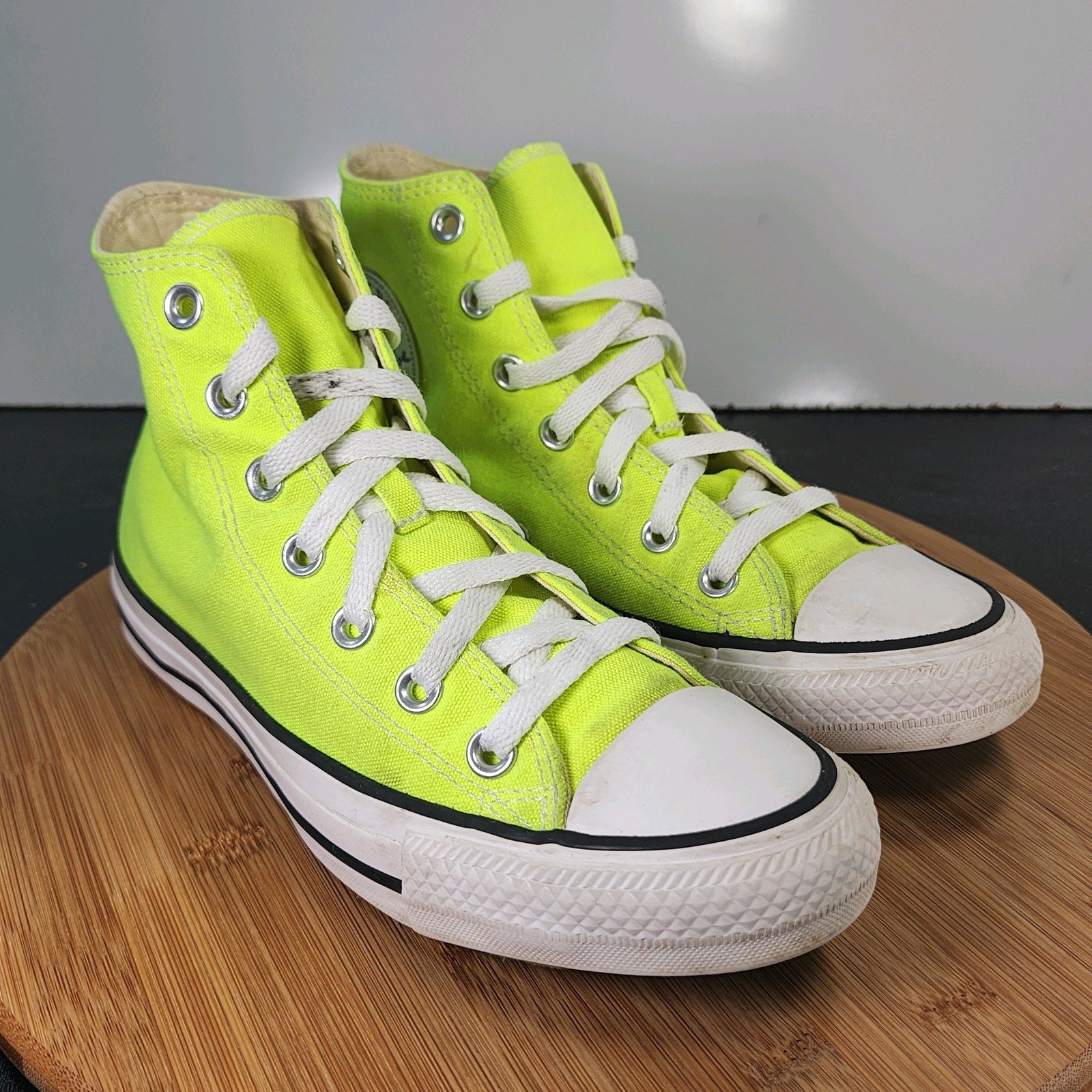 Womens Converse Chuck Taylor All Star Sz 7 010322 Green Canvas Casual Sneakers