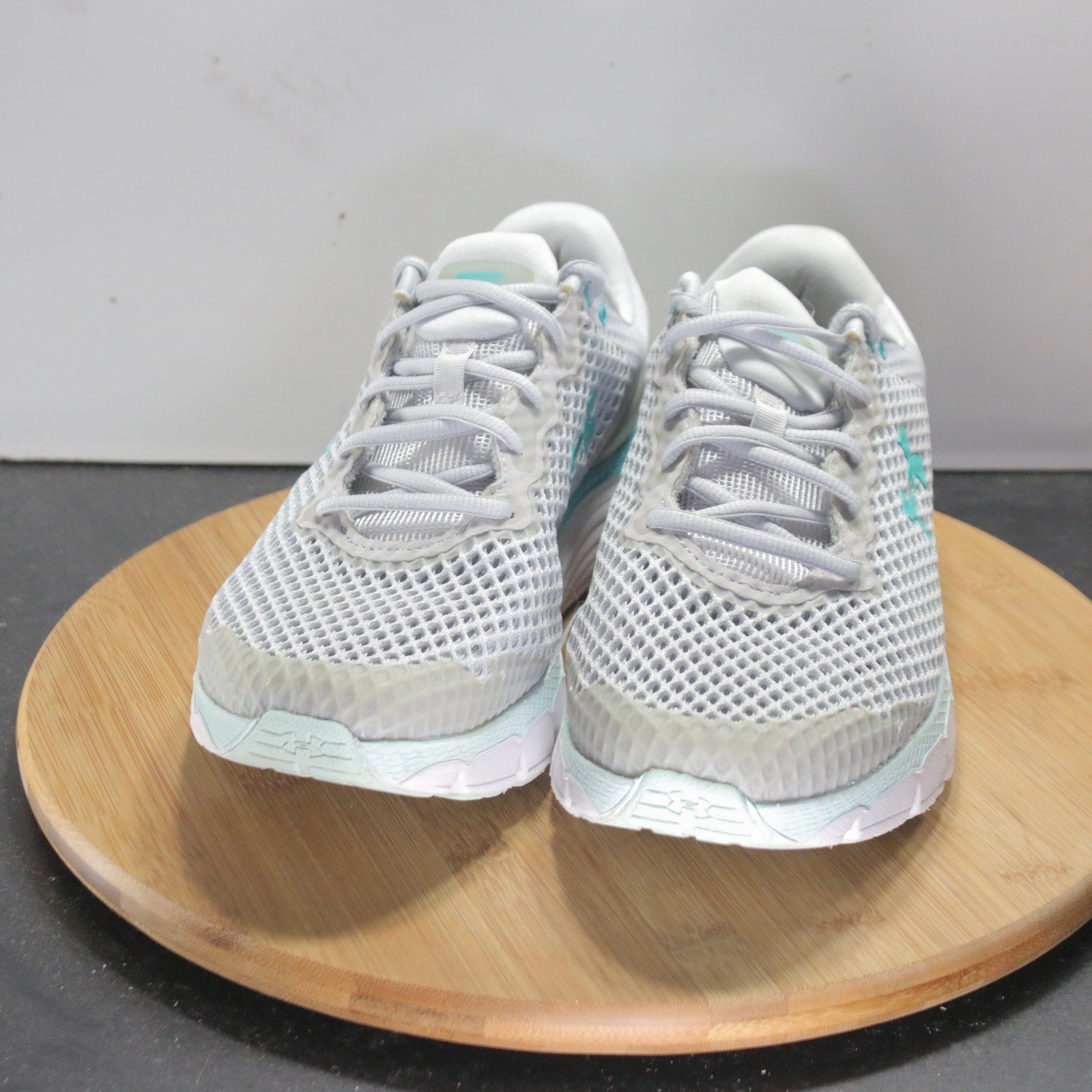 Under armour Charged Low Size 10.5 Womens 008691 Gray Blue Running Sneakers