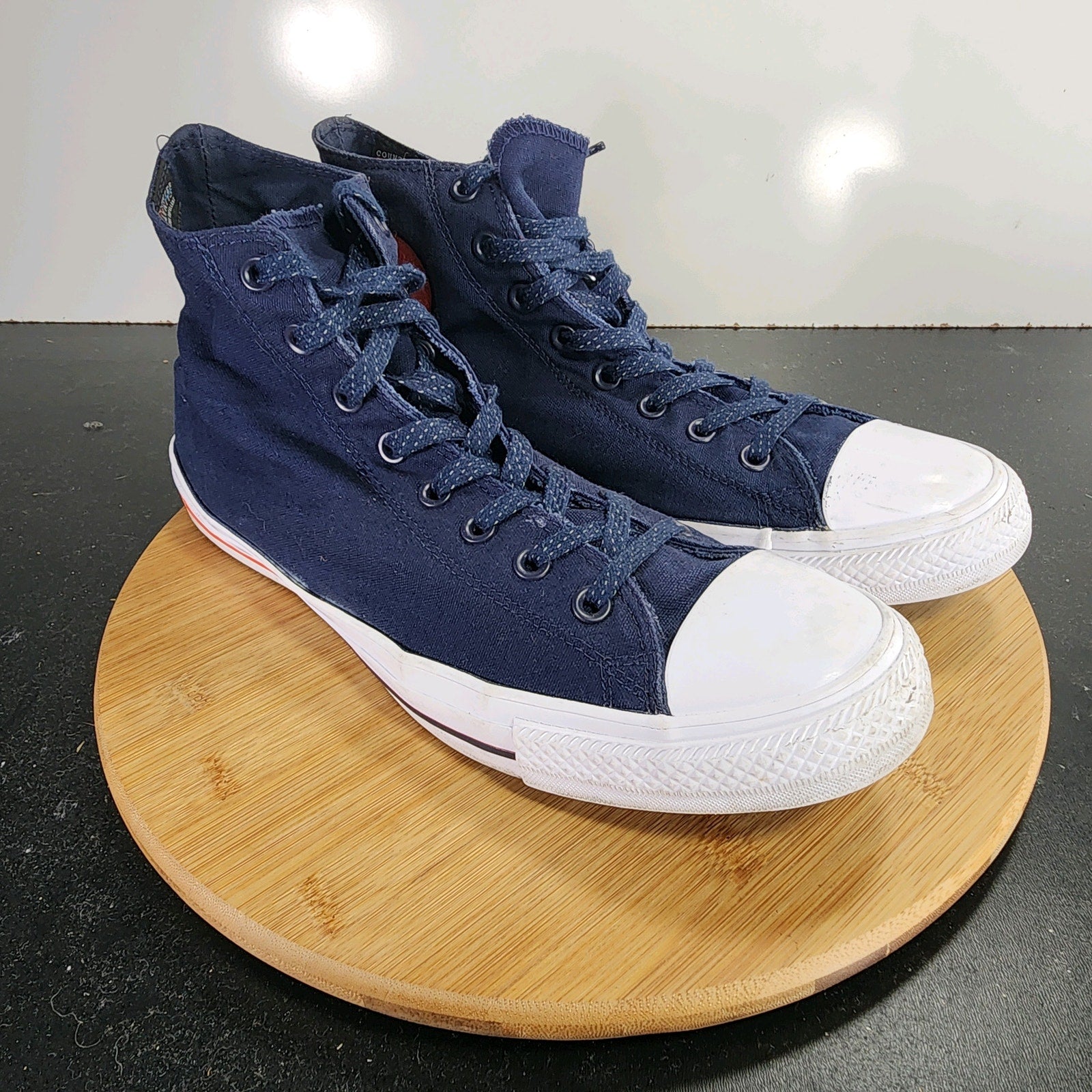 Converse Chuck Taylor All Star Sz 13.5 Womens 009456 Blue Canvas Sneakers Shoes