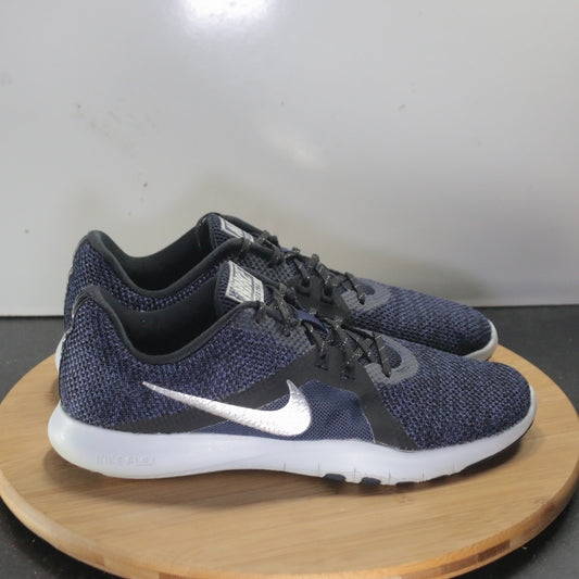 Nike Flex TR 8 Low Size 8.5 Womens 008285 Blue White Running Training Sneakers