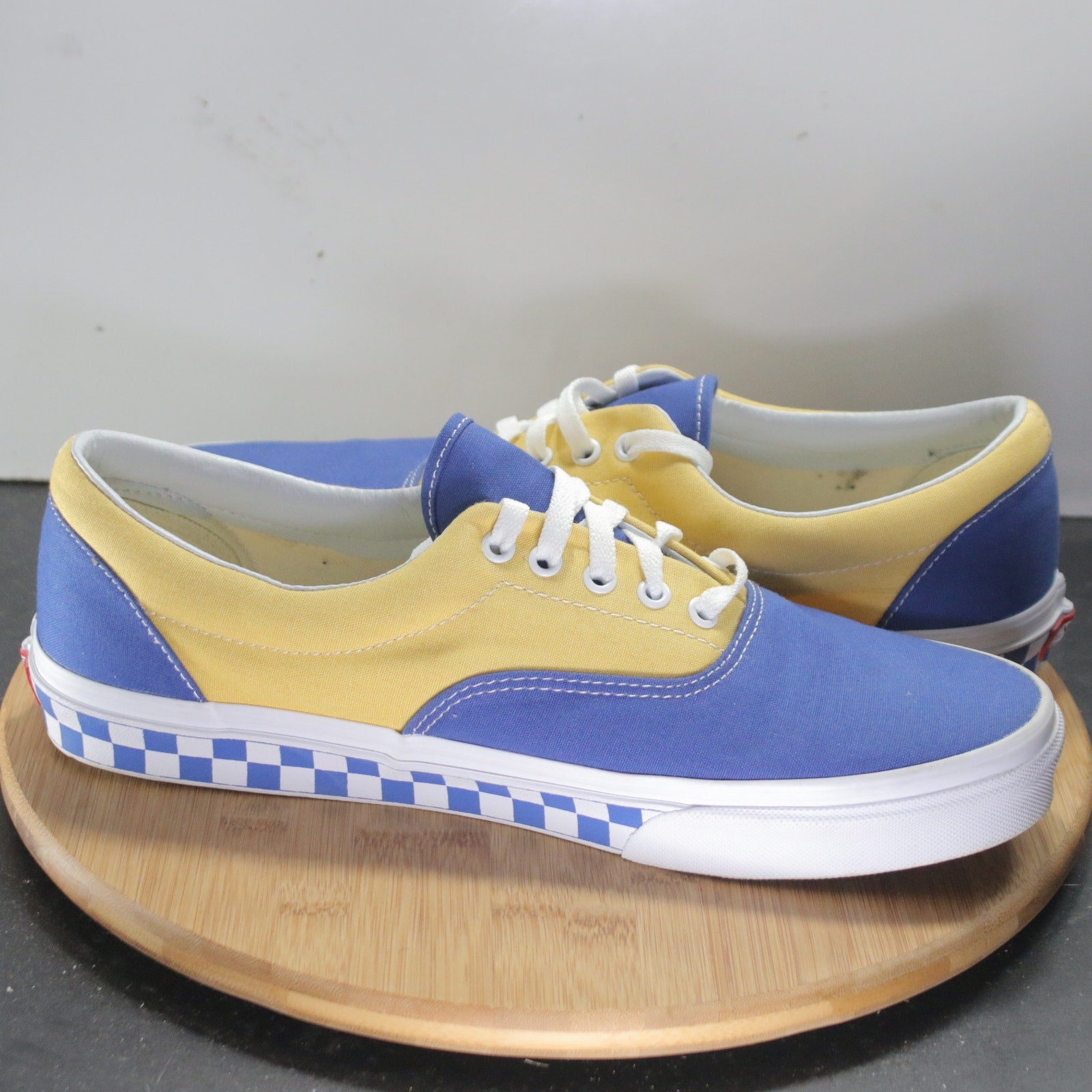 VANS Era BMX Low Size 13 Mens 008591 Blue Yellow White Skateboarding Sneakers